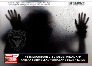 Pensiunan BUMN di Sukabumi Ditangkap, Melakukan Pencabulan Terhadap Bocah 7 Tahun