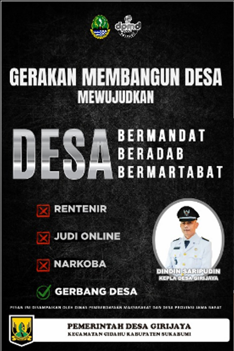 Desa Girijaya Memimpin dengan Inovasi, Berani dalam Mencegah Rentenir, Judi Online, dan Narkoba