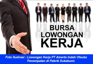 Bergabunglah dengan PT Amerta Indah Otsuka Lowongan Staff Pengadaan di Pabrik Sukabumi