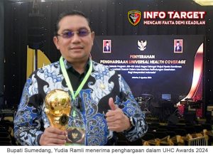 Sumedang Terima Penghargaan UHC Awards 2024: Cakupan Jaminan Kesehatan Tembus 95 Persen