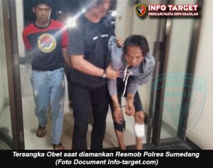 Pencuri Motor Terpaksa Ditembak Kaki Setelah Lawan Polisi di Sumedang