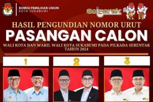 Tiga Paslon Wali Kota Sukabumi Bersatu Tolak Hoaks dan Kampanye Hitam di Pilkada 2024