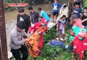 Tragedi Mengharukan, Bayi Laki-laki Ditemukan Tewas Mengapung di Sungai Curug Caci Sukabumi