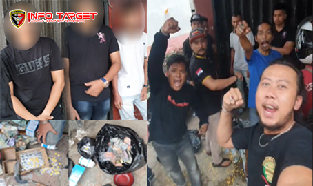 Penggerebekan Penjual Obat Terlarang di Sukabumi, Perguruan SAPUJAGAT dan Karang Taruna Bergerak Bersama