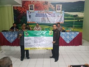 Pemdes Ciawi Sumringah Adakan Launcing Samisade Di Aula Kantor Desa