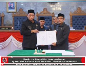 Mendorong Kemandirian Keuangan Daerah, Pj. Wali Kota Sukabumi Bawa Perubahan dalam Pajak dan Retribusi