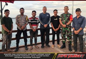 Dua Warga Sumedang Diselamatkan Di Laut Mamuju, Kapolda Sulbar Tawarkan Pekerjaan Setelah Terjebak Penipuan Lowongan Kerja