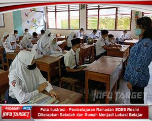 Pembelajaran Ramadan 2025 Resmi Diterapkan, Sekolah dan Rumah Menjadi Lokasi Belajar