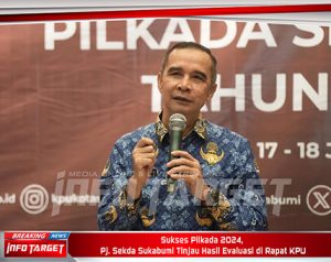 Sukses Pilkada 2024, Pj. Sekda Sukabumi Tinjau Hasil Evaluasi di Rapat KPU