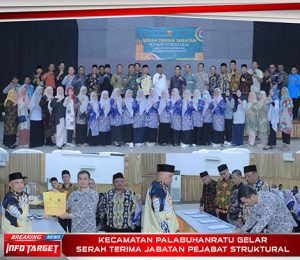 KECAMATAN PALABUHANRATU GELAR SERAH TERIMA JABATAN PEJABAT STRUKTURAL