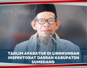 DPPKBP3A Sumedang Selenggarakan Taklim Membangun Karakter Aparatur Desa Bersama K.H. Endin Khoerudin