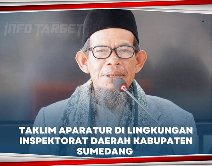 DPPKBP3A Sumedang Selenggarakan Taklim Membangun Karakter Aparatur Desa Bersama K.H. Endin Khoerudin