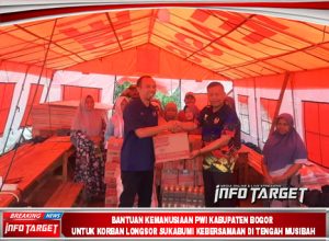 BANTUAN KEMANUSIAAN PWI KABUPATEN BOGOR UNTUK KORBAN LONGSOR SUKABUMI KEBERSAMAAN DI TENGAH MUSIBAH