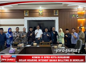 KOMISI III DPRD KOTA SUKABUMI GELAR HEARING INTENSIF BAHAS BULLYING DI SEKOLAH