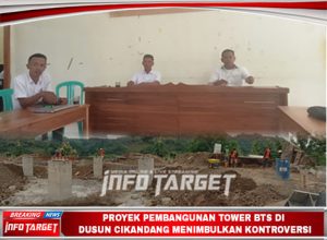 PROYEK PEMBANGUNAN TOWER BTS DI DUSUN CIKANDANG MENIMBULKAN KONTROVERSI