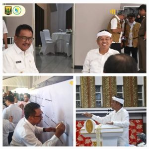 BUPATI HADIRI RAPAT KOORDINASI GAWE RANCAGE PAK KADES JEUNG PAK LURAH