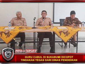 GURU CABUL DI SUKABUMI DICOPOT, TINDAKAN TEGAS DARI DINAS PENDIDIKAN