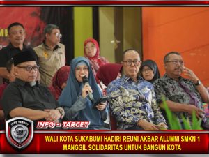 WALI KOTA SUKABUMI HADIRI REUNI AKBAR ALUMNI SMKN 1, MANGGIL SOLIDARITAS UNTUK BANGUN KOTA