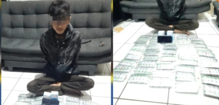 Ringkus Pengedar OKT, Polres Sukabumi Kota Amankan Ribuan Butir Obat Berbahaya