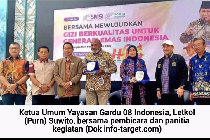YAYASAN GARDU 08 INDONESIA TEGASKAN KOMITMEN DUKUNG GIZI BERKUALITAS UNTUK GENERASI EMAS