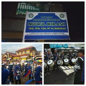 HAFLAH AKHIRUSSANAH YPI NUURUL IKLASH TPQ AL BAROKAH MERIAH, SANTRI RAYAKAN KELULUSAN DAN KENAIKAN KELAS