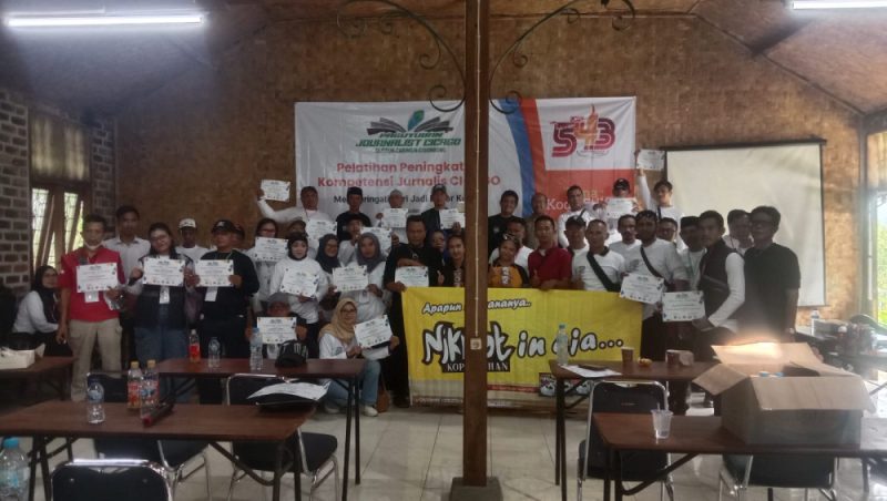 CICAGO GELAR PELATIHAN UNTUK TINGKATKAN KOMPETENSI JURNALIS DI BOGOR