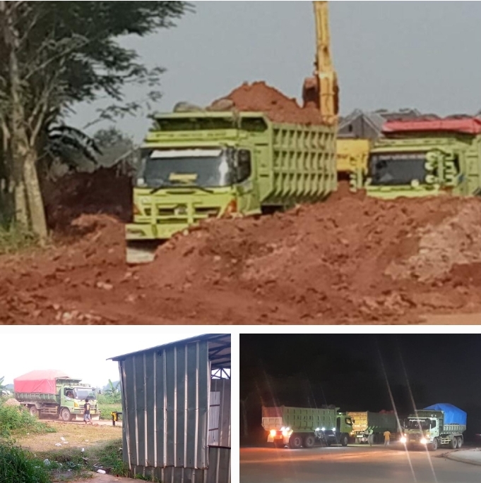 AKTIVITAS GALIAN TANAH LIAR DI CILEUNGSI BIKIN WARGA RESAH, DPRD BOGOR MINTA SEGERA DITUTUP!