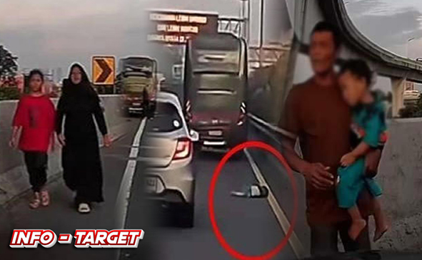 ANAK TERLEMMPAR DARI BUS MABES TNI AD DI TOL JORR, BEGINI KRONOLOGINYA YANG MENGEJUTKAN