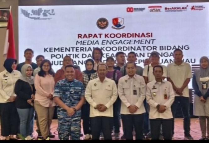 KEMENKO POLKAM GANDENG MEDIA LOKAL CEGAH HOAKS DI WILAYAH PERBATASAN