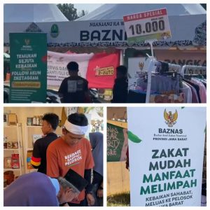 BAZNAS KABUPATEN SUKABUMI MERIAHKAN KEGIATAN “NGANJANG KA WARGA” DENGAN LAYANAN GRATIS DAN DONASI UNIK