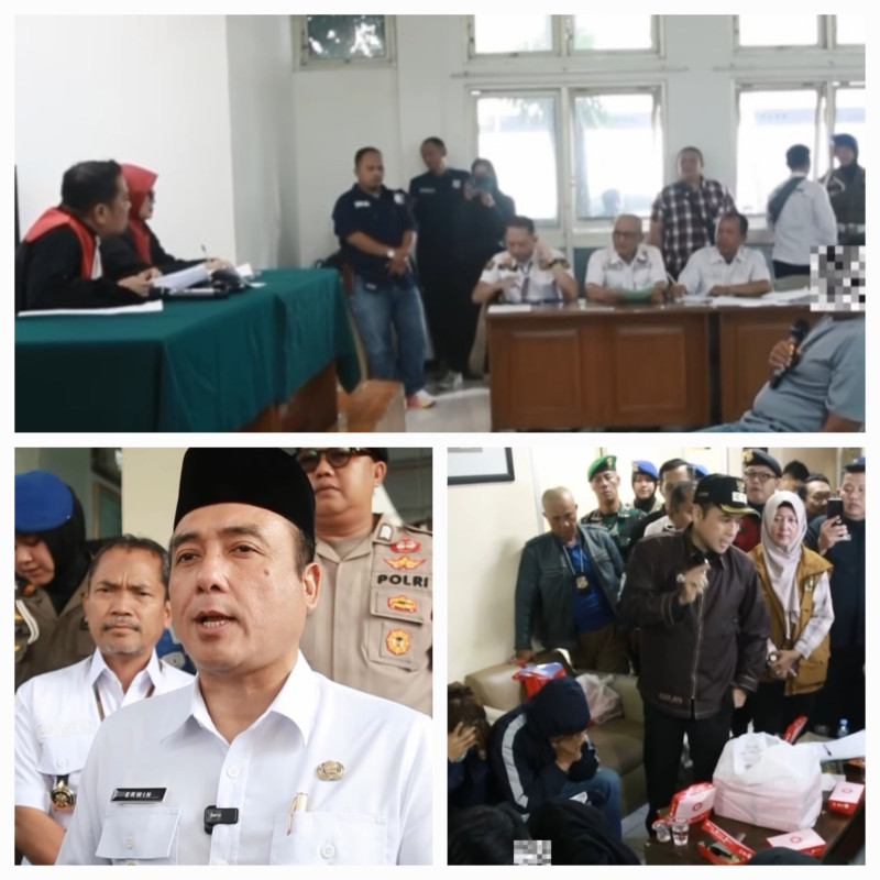 PEMKOT BANDUNG GREBEK DAN SEGEL KAMAR APARTEMEN DIDUGA JADI AJANG PROSTITUSI