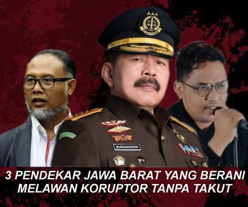 INI DIA 3 PENDEKAR ANTI KORUPSI ASAL JAWA BARAT YANG BERANI TANTANG KORUPTOR SECARA TERBUKA