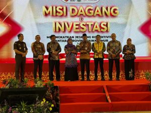 Waketum KADIN Munir Abdul Haris Transaksi Misi Dagang Jatim Lampung 1 Triliun