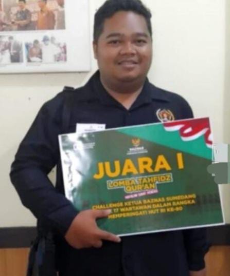 JUARA LOMBA TAHFIDZ QURAN WARTAWAN MEWARNAI PERINGATAN HUT RI KE-80 DI SUMEDANG