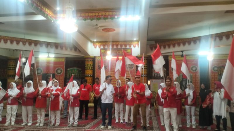 Dewan Pembina PWDPI Ike Edwin Ciptakan Lagu dan Tari Salam Lampung