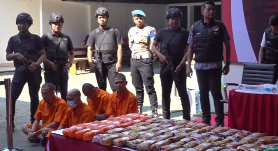 Ditresnarkoba Polda Metro Jaya Bongkar Sindikat Narkoba Internasional, Sita 516 Kg Sabu