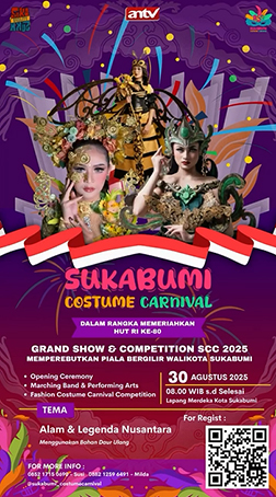 PARADE KOSTUM SPEKTAKULER MERIAHKAN HUT RI KE-80 DI SUKABUMI