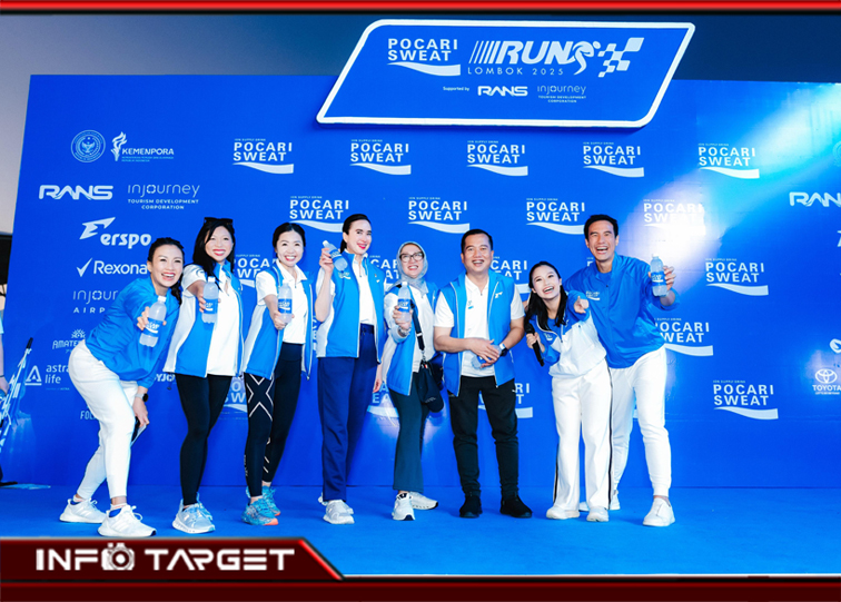 POCARI SWEAT RUN LOMBOK 2025, 9.000 PELARI BIRU RAMAIKAN EVENT LARI SIRKUIT TERBESAR DI INDONESIA