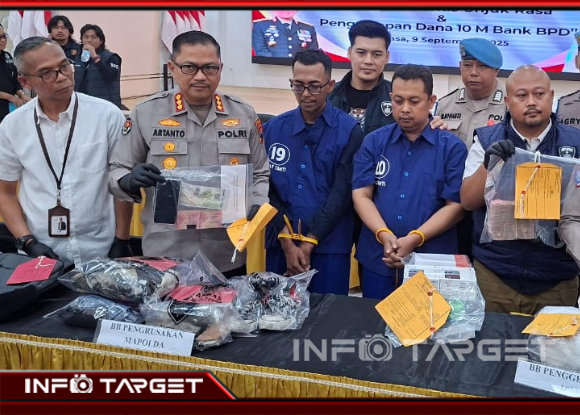 SOPIR BANK JATENG DITANGKAP USAI GELAPKAN RP10 MILIAR, UANG RP300 JUTA DIPAKAI BELI MOBIL DAN TANAH