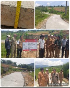 MONITORING KECAMATAN PASTIKAN BANKEU DESA SUKAHARJA BERJALAN SESUAI TARGET DAN DIDUKUNG WARGA