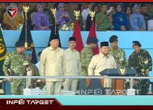 DERETAN PRESIDEN DAN WAPRES HADIRI UPACARA HUT KE-80 TNI DI MONAS: SBY, JK, HINGGA TRY SUTRISNO TURUT HORMAT