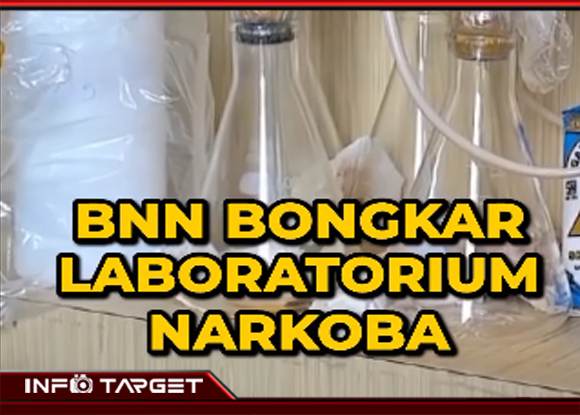 BNN BONGKAR LABORATORIUM SABU DI APARTEMEN MEWAH TANGERANG, KEUNTUNGAN CAPAI RP 1 MILIAR