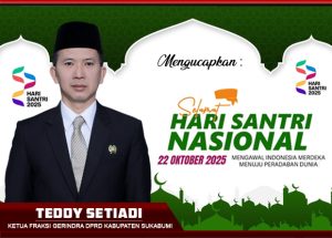 🌟 TEDDY SETIADI MENGUCAPKAN, SELAMAT HARI SANTRI NASIONAL 2025 MENEGUHKAN SEMANGAT KEBANGSAAN DAN PERAN STRATEGIS SANTRI 🌟