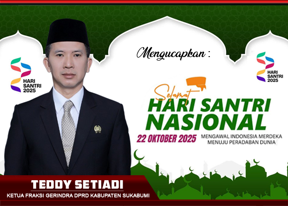 🌟 TEDDY SETIADI MENGUCAPKAN, SELAMAT HARI SANTRI NASIONAL 2025 MENEGUHKAN SEMANGAT KEBANGSAAN DAN PERAN STRATEGIS SANTRI 🌟